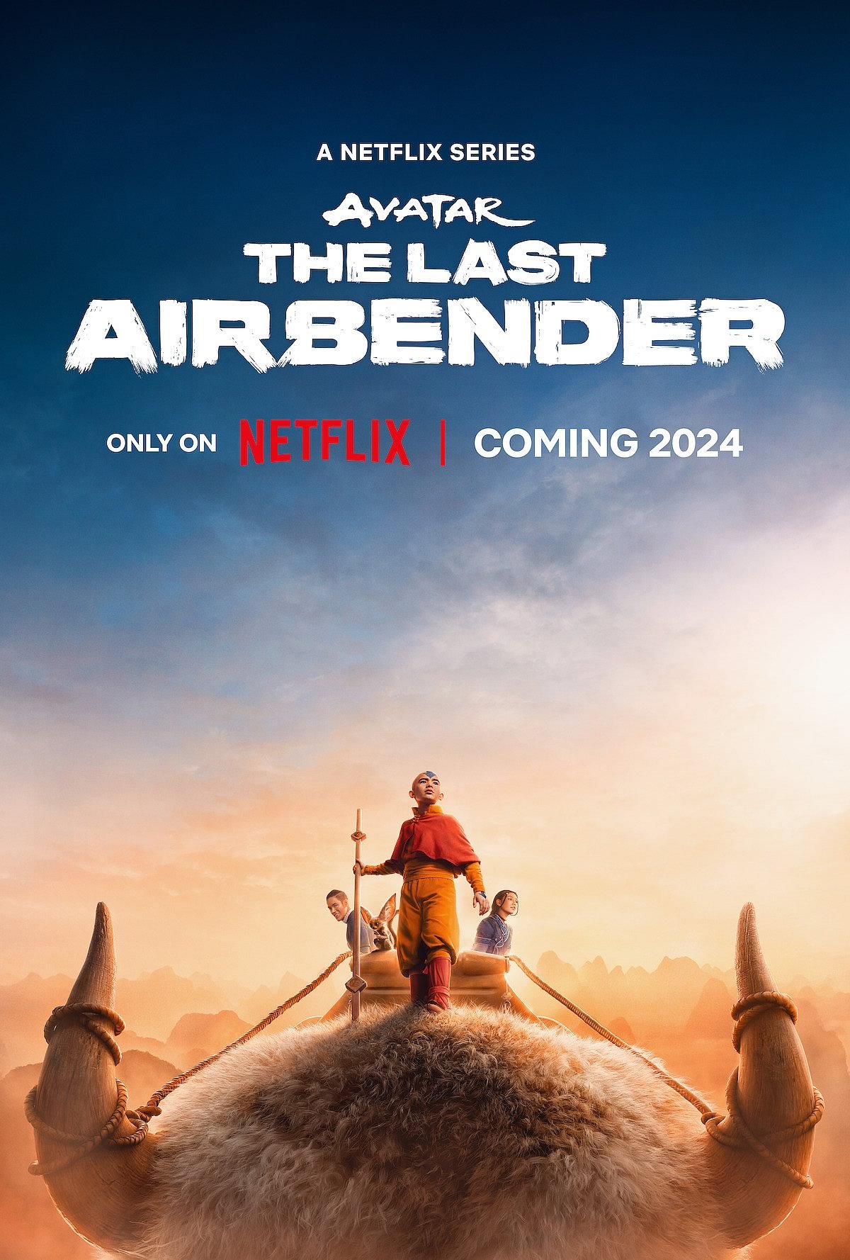 Avatar: O Último Mestre do Ar | Série live-action na Netflix em 22 de fevereiro de 2024