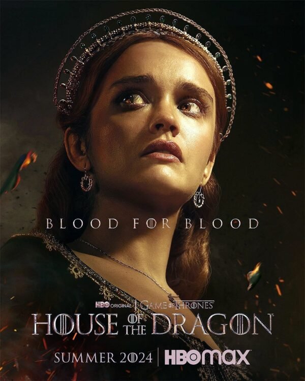 A Casa do Dragão 2 - Lady Alicent Hightower, de Olivia Cooke