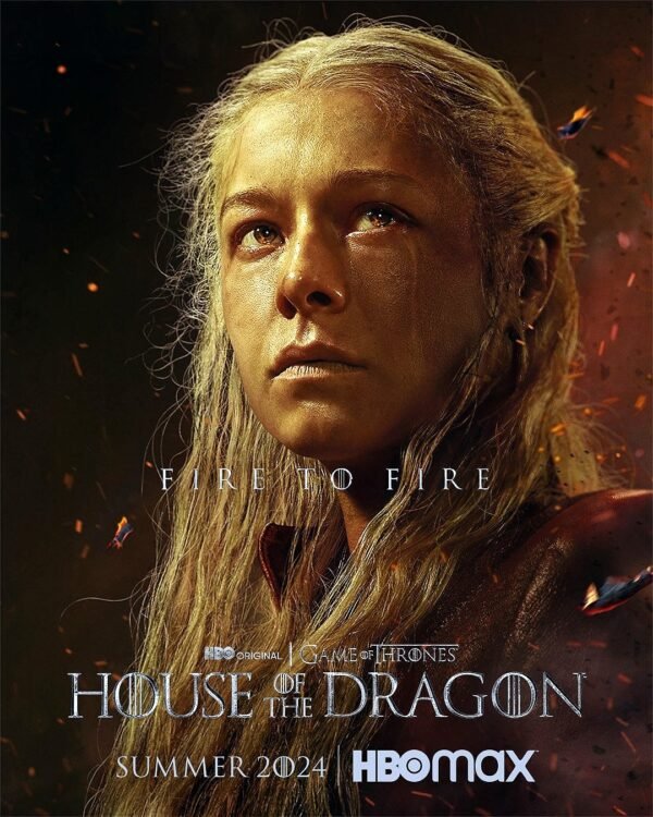 A Casa do Dragão 2 - Princesa Rhaenyra Targaryen, de Emma D'Arcy