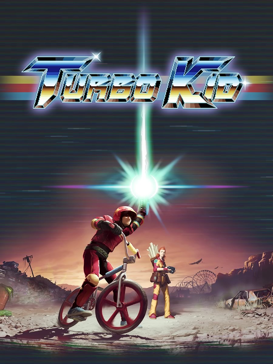 Turbo Kid Game | Baseado no filme pós-apocaliptico com Munro Chambers e Laurence Leboeuf com trilha sonora de Le Matos