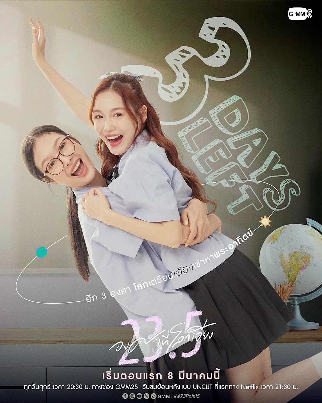 23.5 | Dorama GL com Milk e Love na Netflix com produção tailandesa pela GMMTV