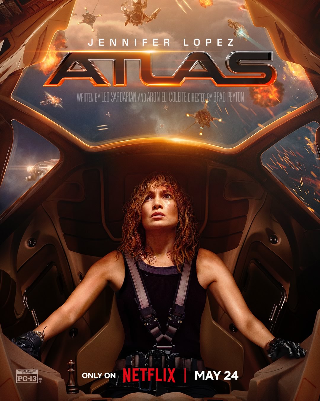 Atlas  Trailer com Jennifer Lopez contra uma inteligência artificial na ficção científica na Netflix