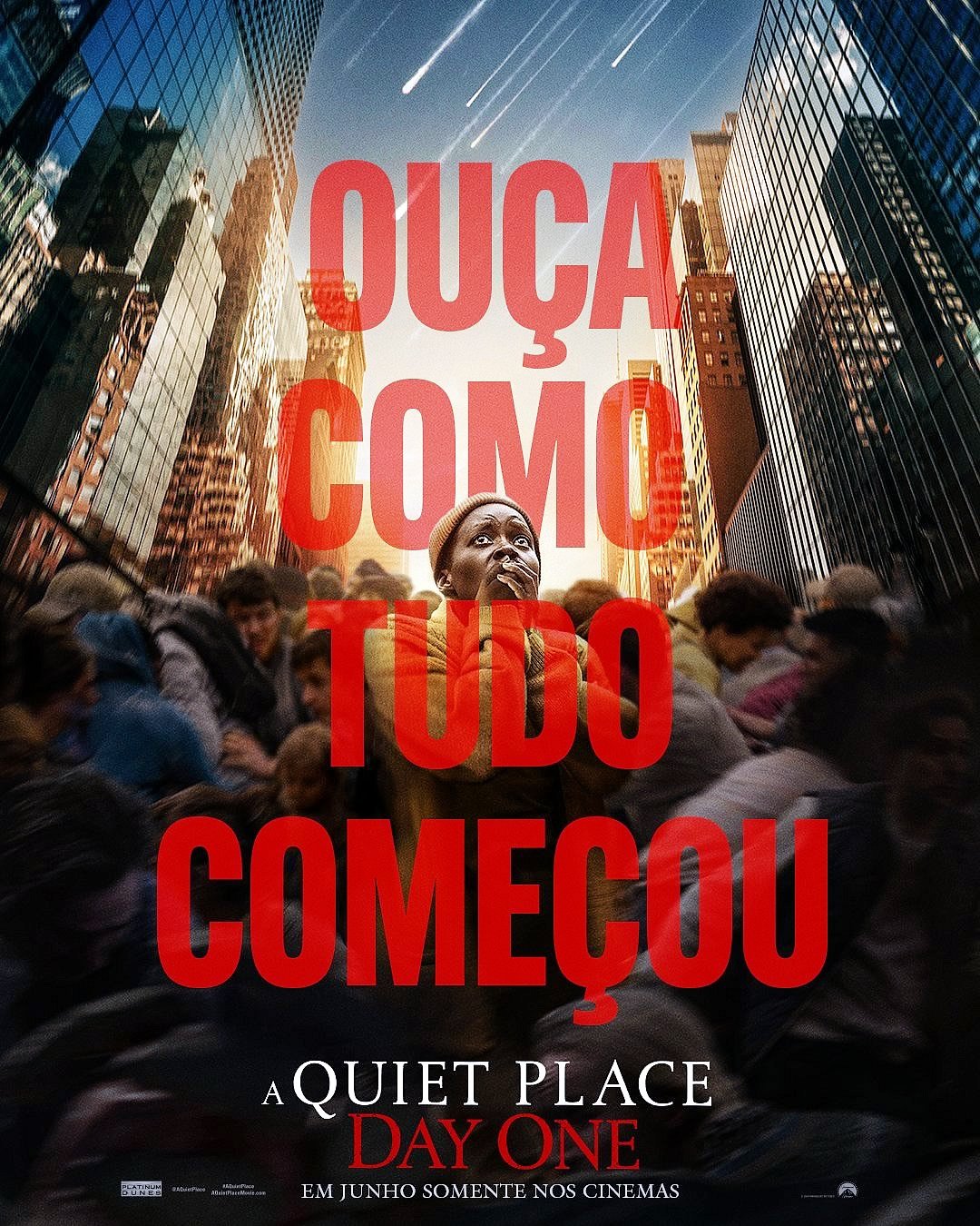 Um Lugar Silencioso: Dia Um | Lupita Nyong'o e Joseph Quinn em segundo trailer com cenas inéditas