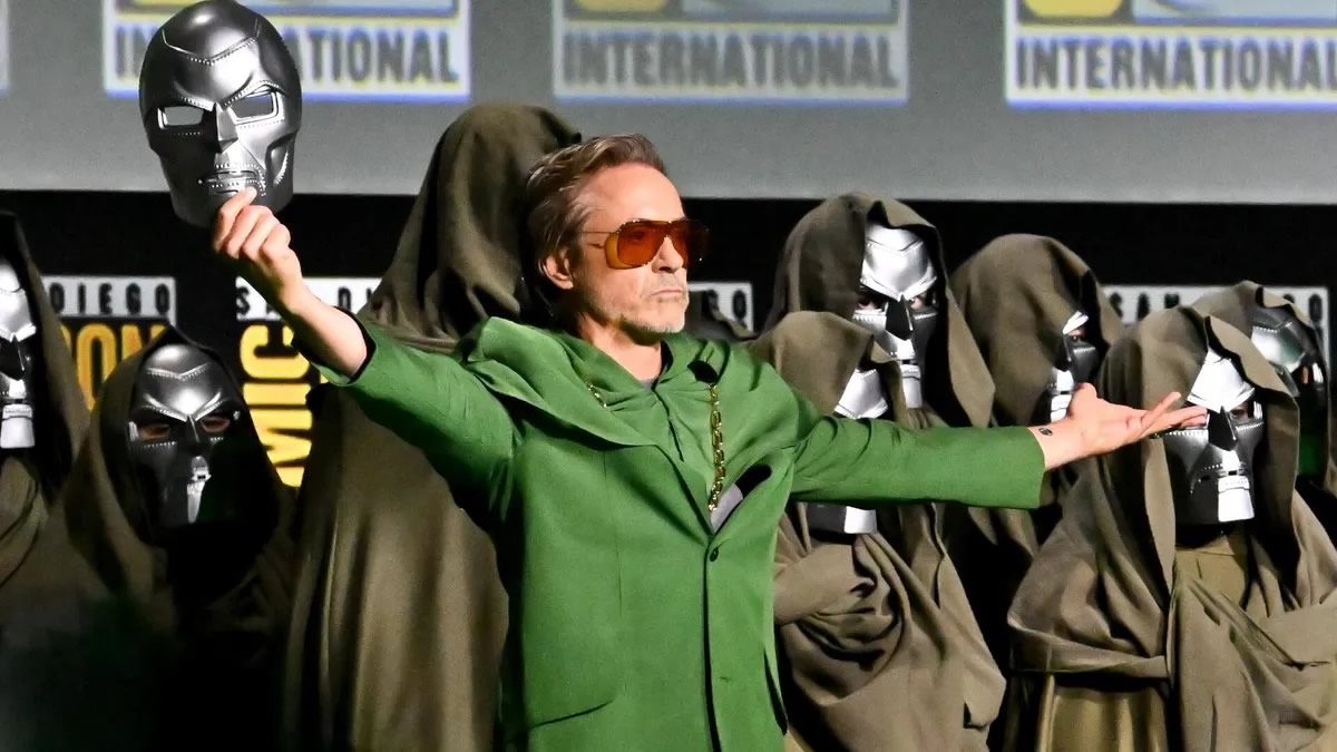 Robert Downey Jr. surpreende na Comic Con com revelação de Doutor Destino