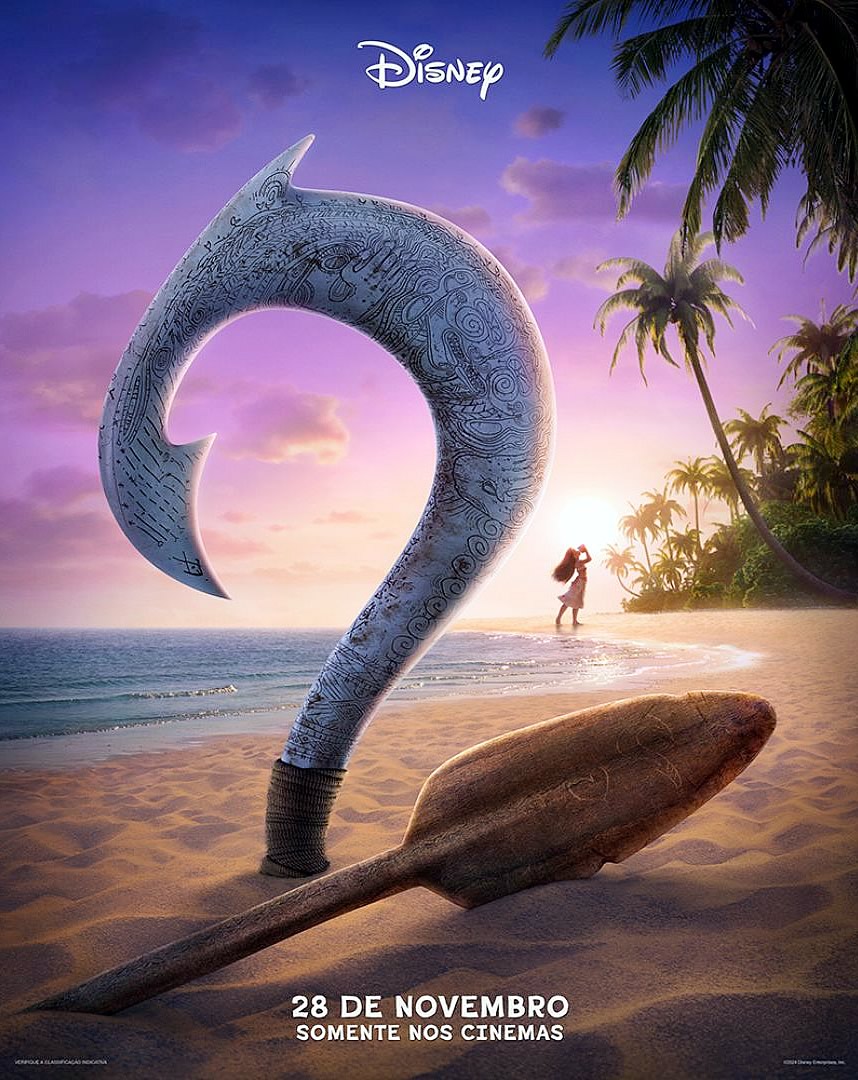 Moana 2: Moana e Maui de volta em uma Nova Aventura dos Mares pela Disney