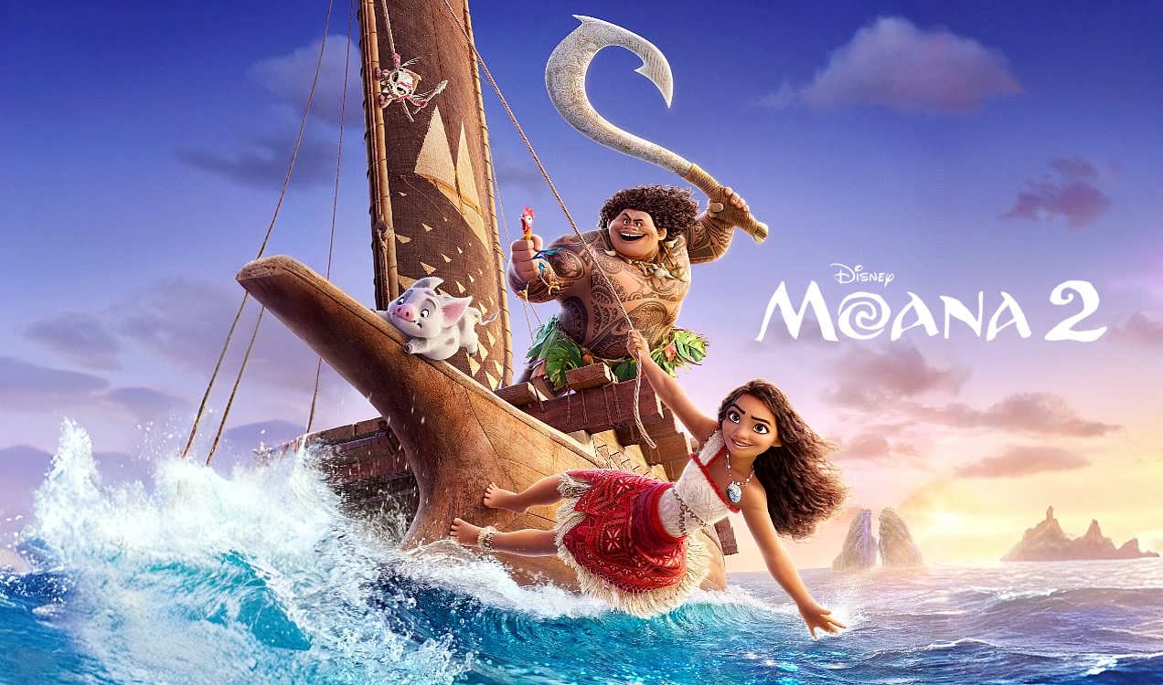 Moana 2: Moana e Maui de volta em uma Nova Aventura dos Mares pela Disney