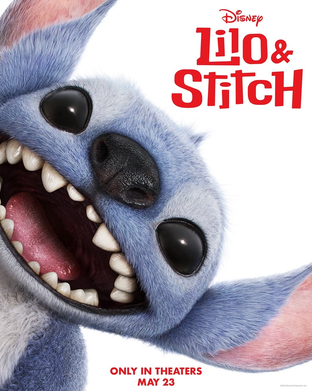 LILO & STITCH | Pôster da versão live-action da animação clássica divulgado pela Disney