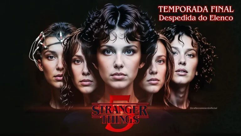Stranger Things Quinta Temporada - Fim das gravações e despedida do elenco da série da Netflix