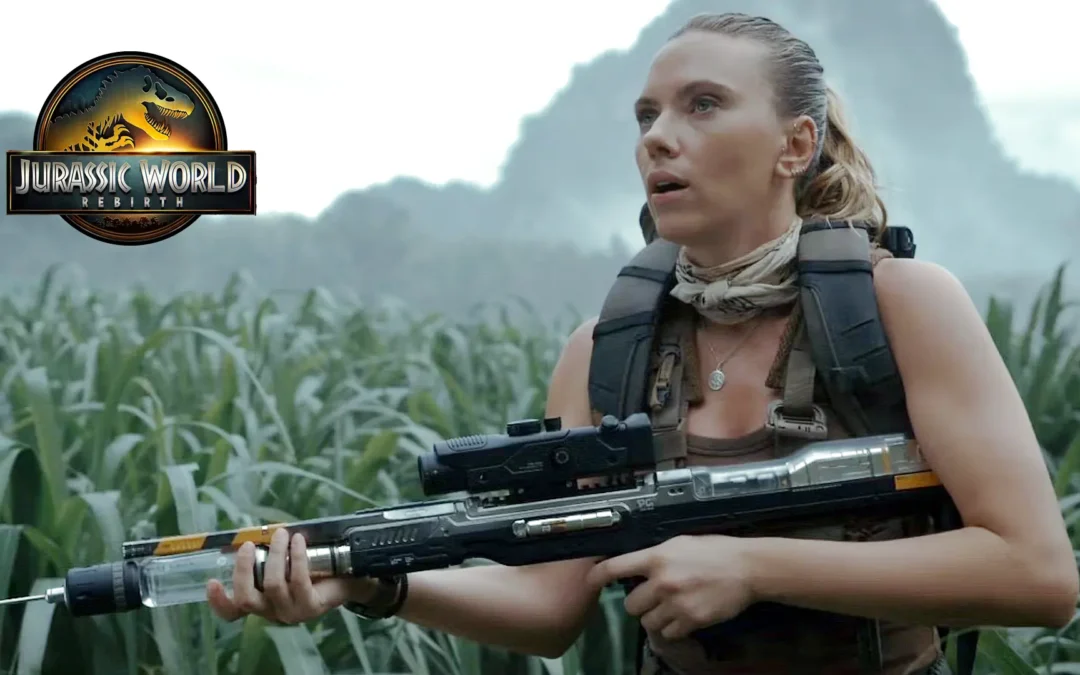 JURASSIC WORLD: REBIRTH | Scarlett Johansson em Spot Promocional com anuncio do trailer para quarta-feira