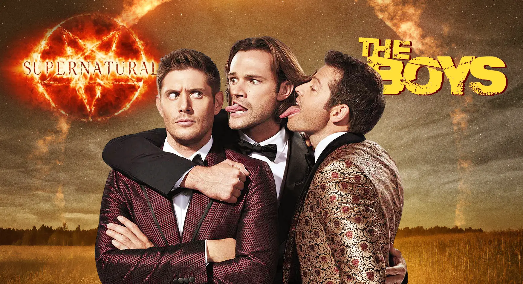 Jared Padalecki e Misha Collins se juntam a Jensen Ackles em temporada final de The Boys Jared Padalecki e Misha Collins se juntam a Jensen Ackles em temporada final de The Boys