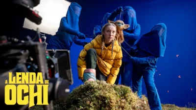 A Lenda de Ochi | Vídeo de bastidores da A24 revela os efeitos práticos utilizados no filme