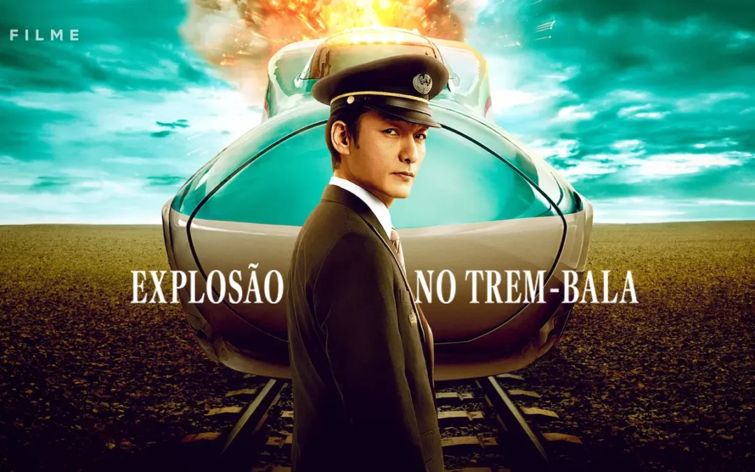 Bullet Train Explosion | Tsuyoshi Kusanagi em filme de ação estilo Velocidade Máxima dirigido por Shinji Higuchi