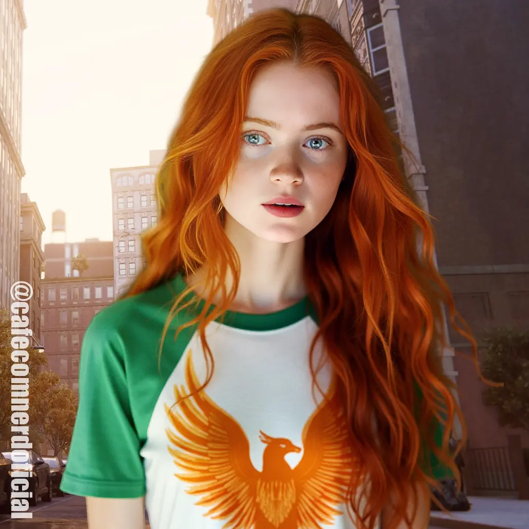 Sadie Sink como Jean Grey em homem-Aranha 4