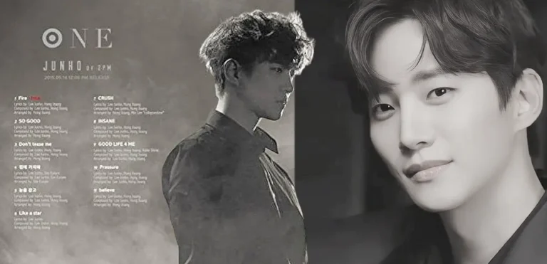 Lee JunHo | ONE primeiro álbum solo do artista com 11 faixas lançado em 2015