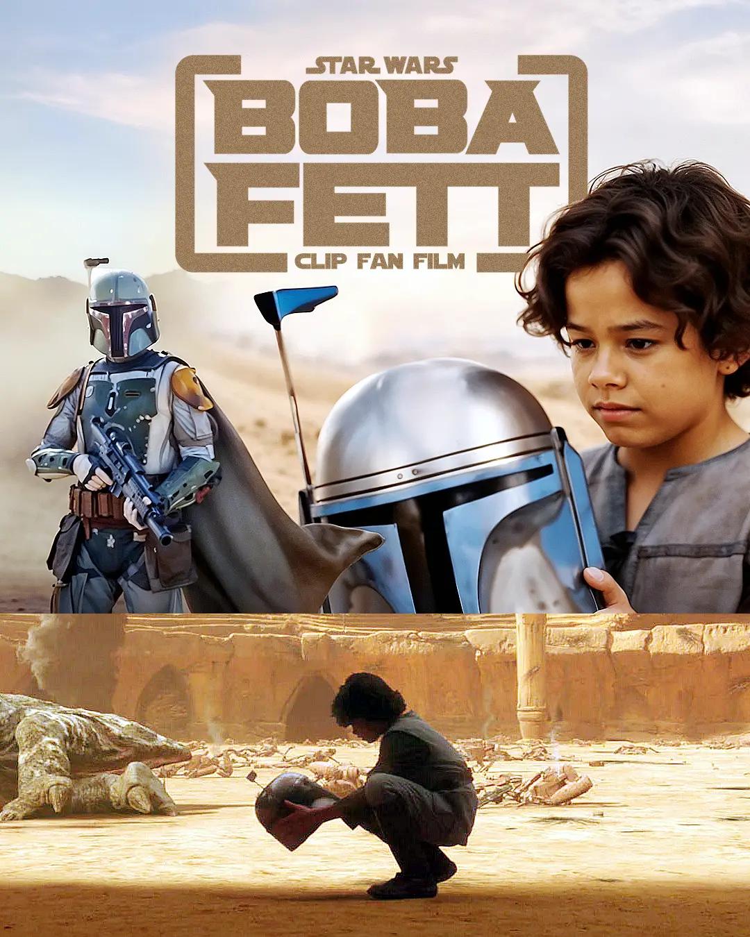 Star Wars: Boba Fett Buries His Father After the Battle of Geonosis