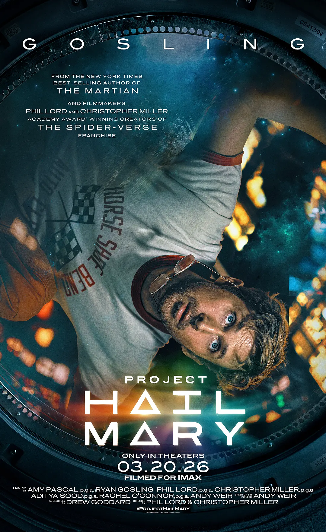 PROJECT HAIL MARY | Ryan Gosling em ficção científica espacial