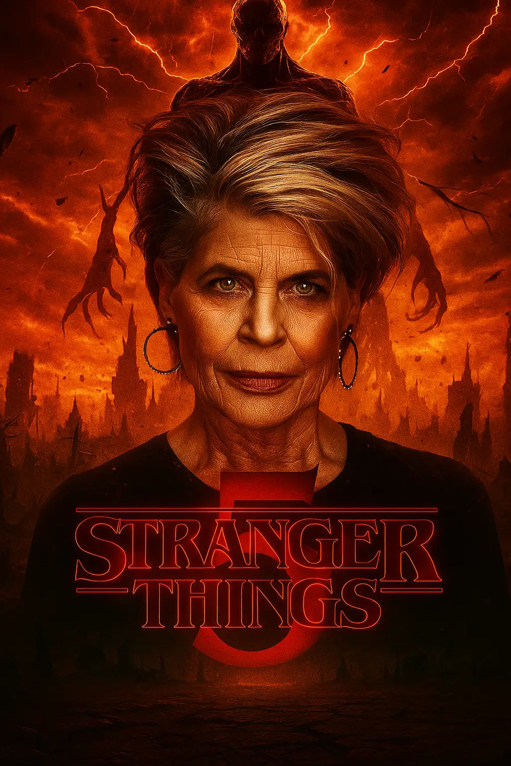 Stranger Things 5 | Linda Hamilton como Dra. Kay na quinta e última temporada da série na Netflix