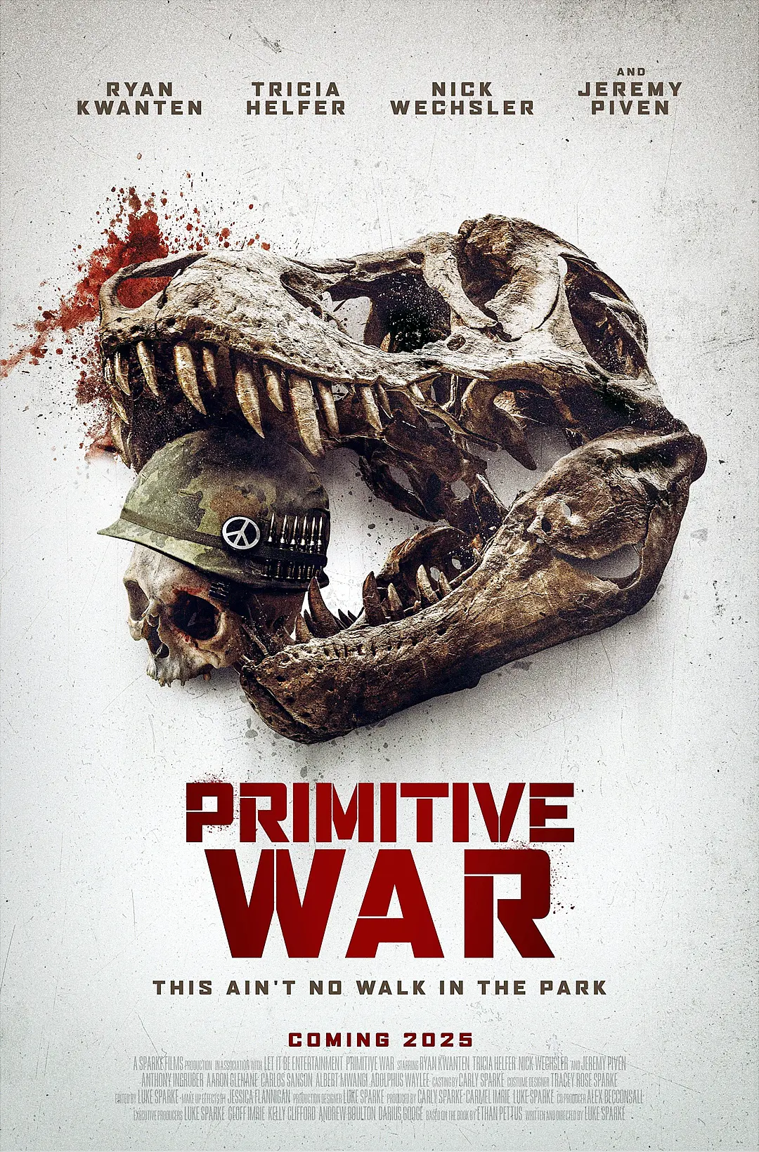 Primitive War | Pelotão militar enfrenta dinossauros com Tricia Helfer e Jeremy Piven