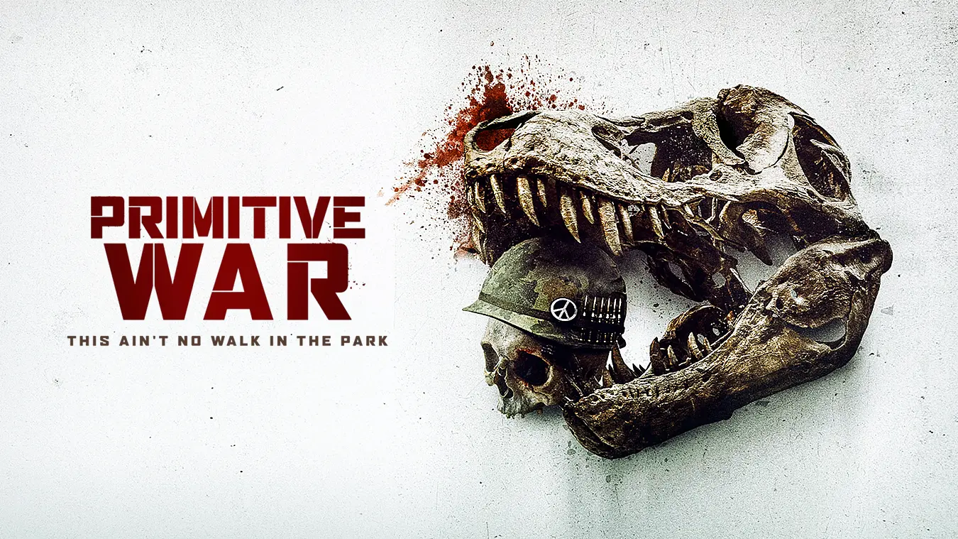 Primitive War | Pelotão militar enfrenta dinossauros com Tricia Helfer e Jeremy Piven