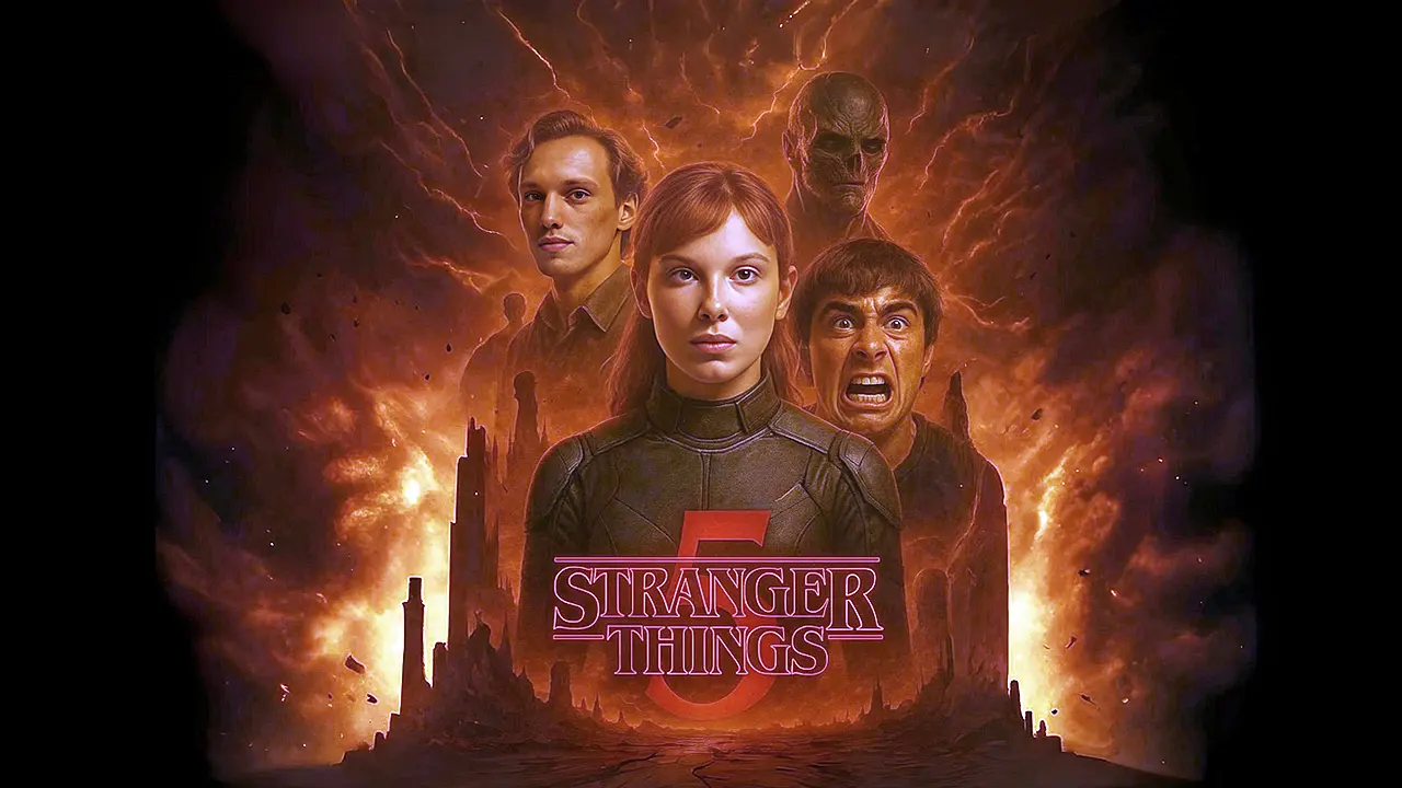 Stranger Things 5 | Prompt para ChatGPT criar pôsteres com temática do Mundo invertido