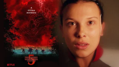 Teaser de Stranger Things 5 marcando o início da contagem regressiva para o desfecho da série na Netflix
