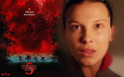 Teaser de Stranger Things 5 marcando o início da contagem regressiva para o desfecho da série na Netflix