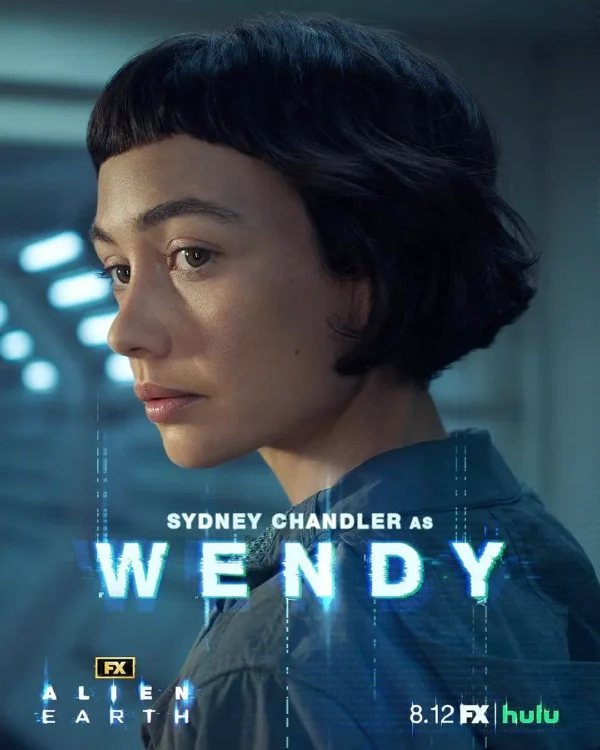 Wendy - Híbrida interpretada por Sydney Chandler