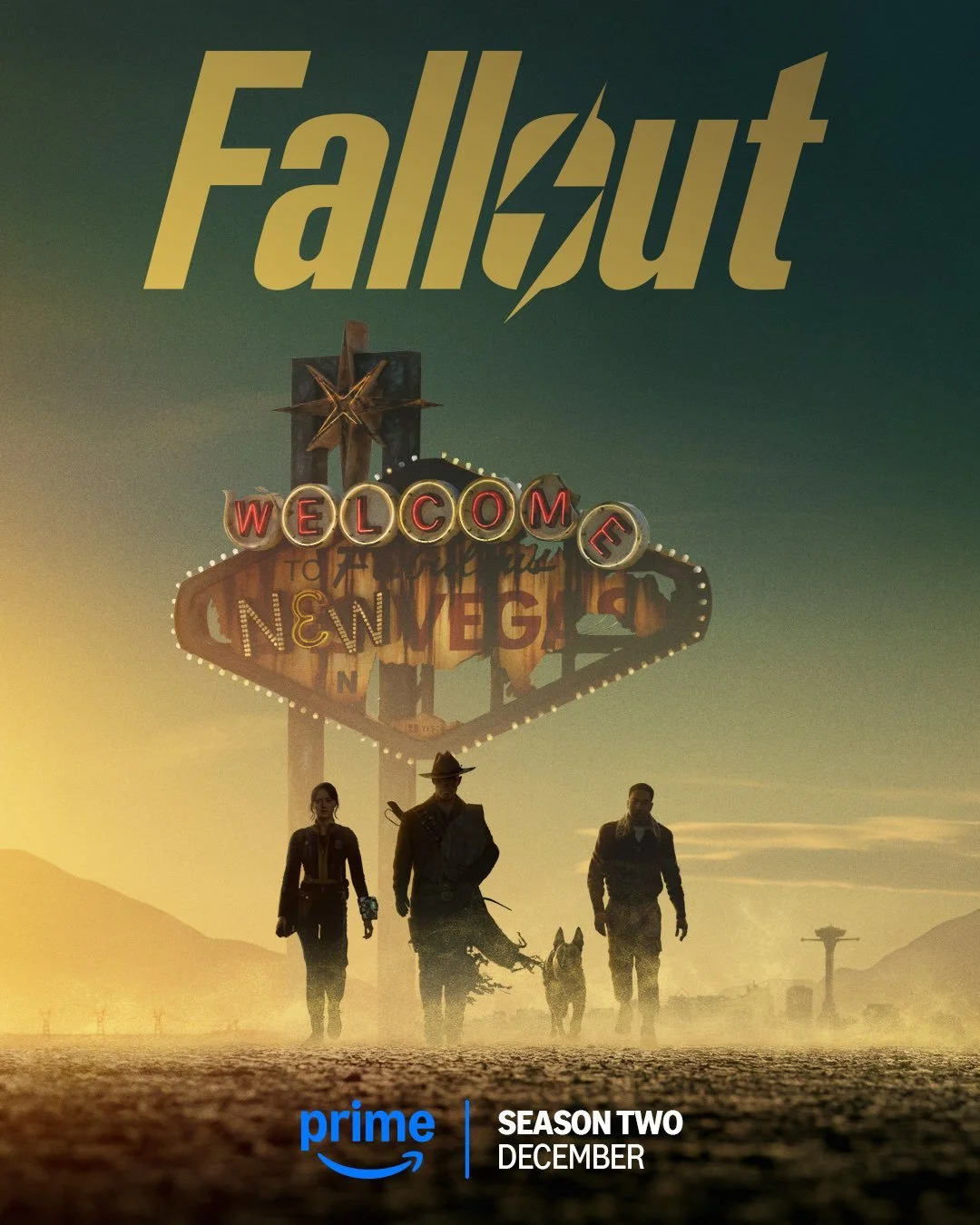 Fallout 2 Prime Video divulga Pôster da segunda temporada da série baseada no game