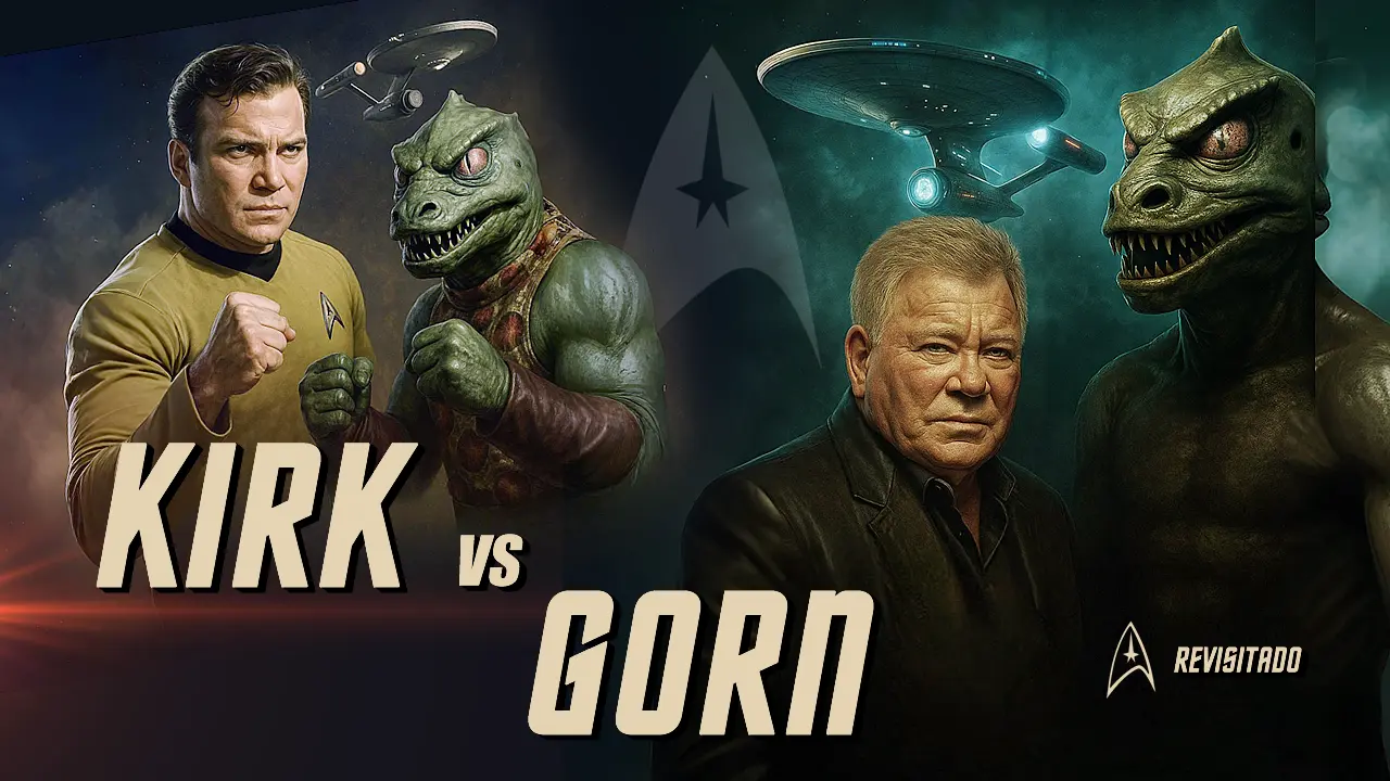 Star Trek | Bandai Namco Entertainment recria luta épica entre Capitão Kirk e Gorn