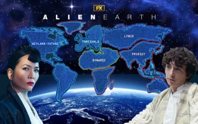 Alien Earth | As cinco Megacorporações e a estrutura global da era corporativa