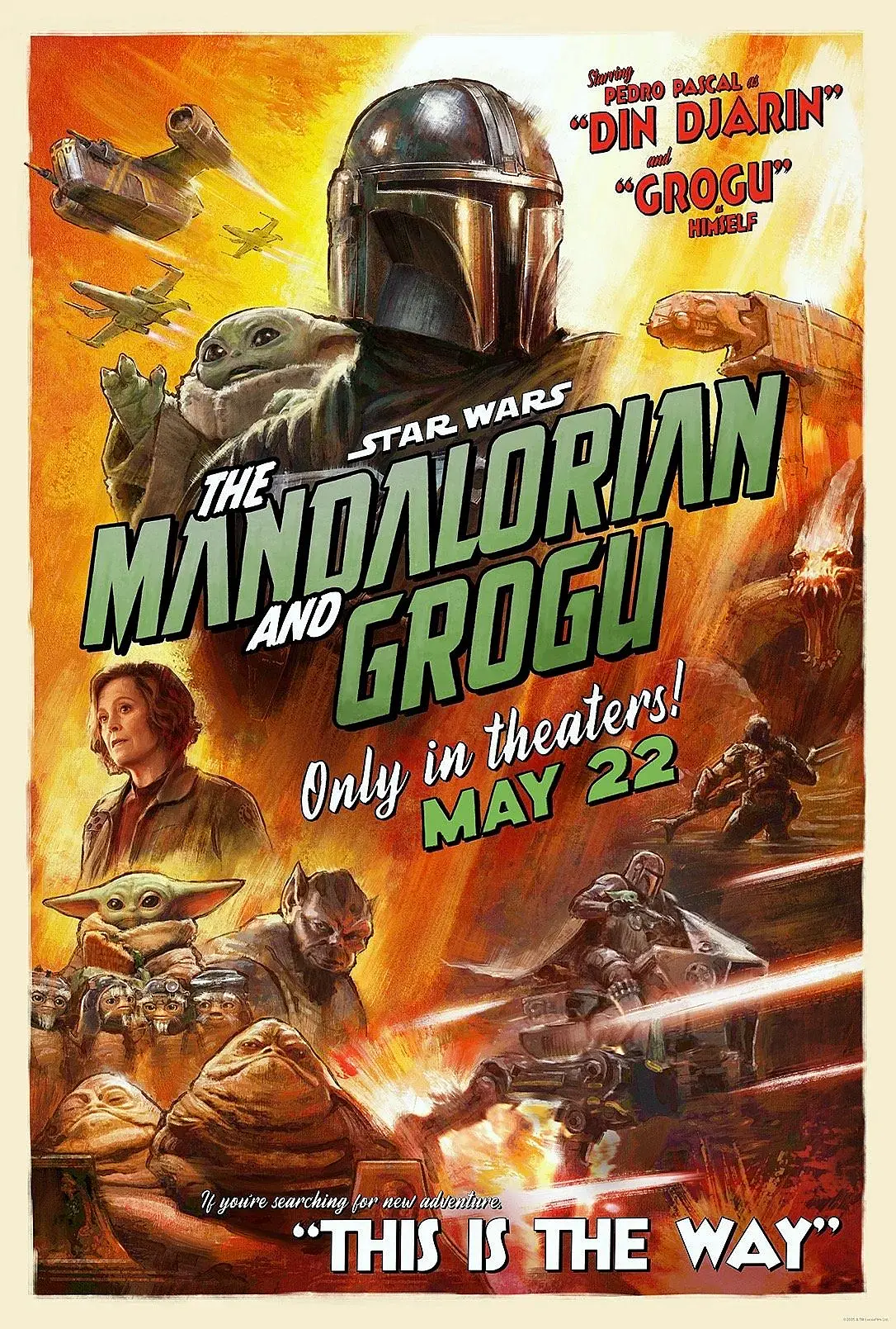 O Mandaloriano e Grogu