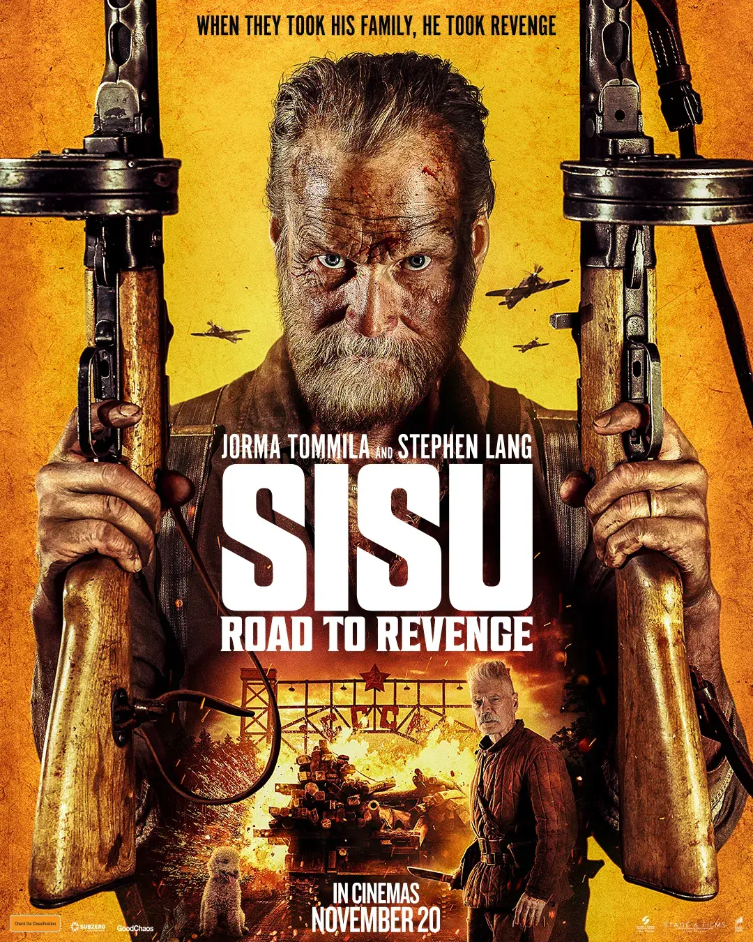 Sisu: Road to Revenge | trailer da ação Nórdica com Jorma Tommila e Stephen Lang