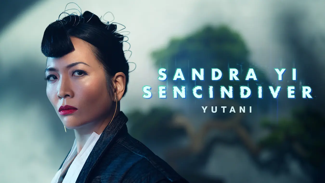 Yutani interpretada por Sandra Yi Sencindiver