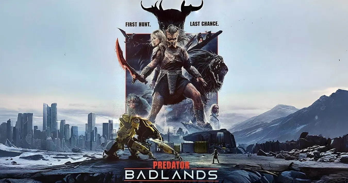 Predator Badlands | Tessa a gêmea sintética de Thia e outros personagens em novo pôster Predator Badlands | Tessa a gêmea sintética de Thia e outros personagens em novo pôster