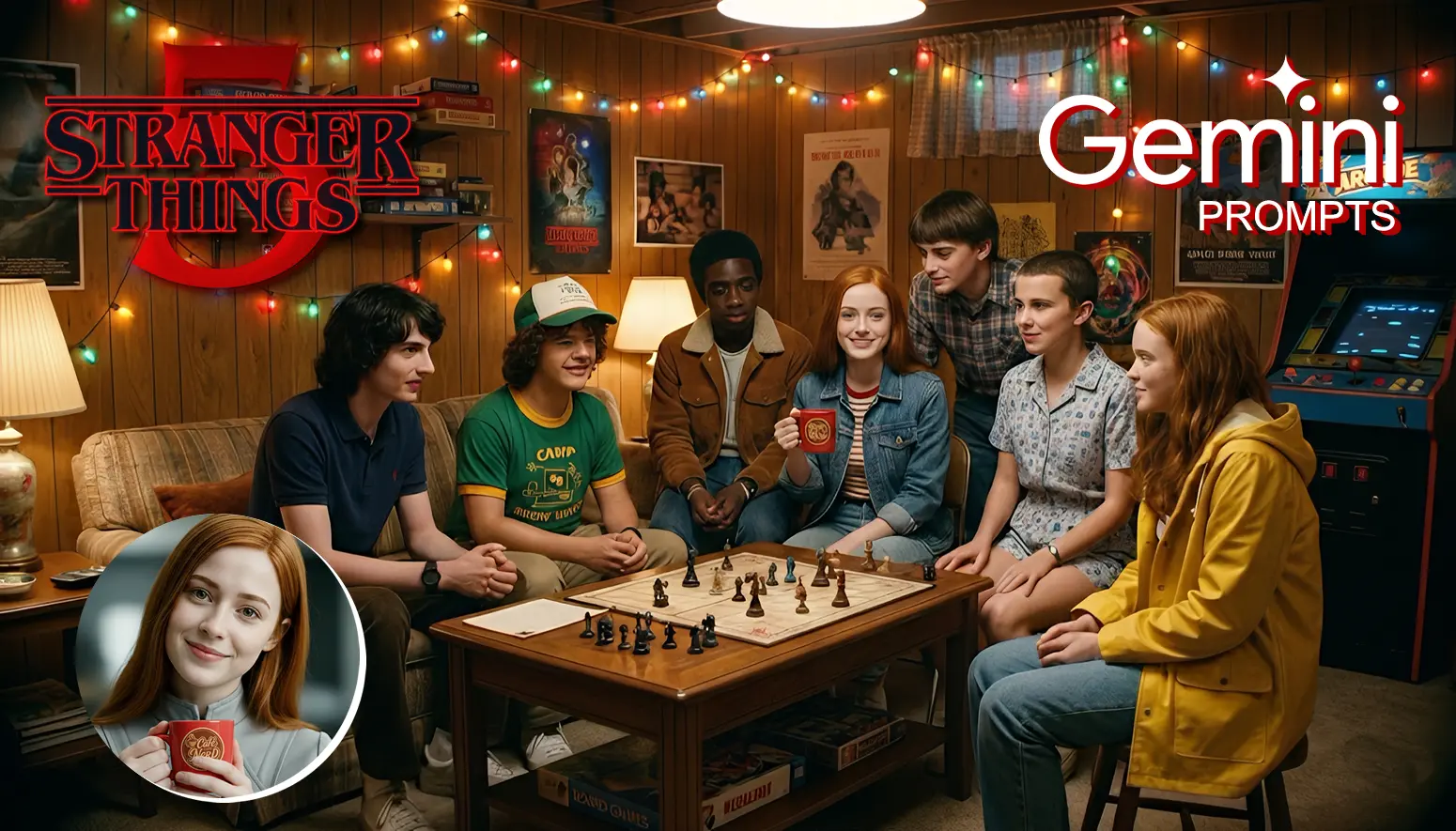 Stranger Things 5 | Prompts Gemini Free para gerar imagens com os personagens da série da Netflix Stranger Things 5 | Prompts Gemini Free para gerar imagens com os personagens da série da Netflix