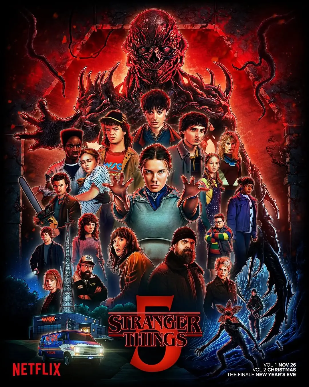 Stranger Things 5ª temporada Volume 1 | Trailer promete um confronto épico contra Vecna