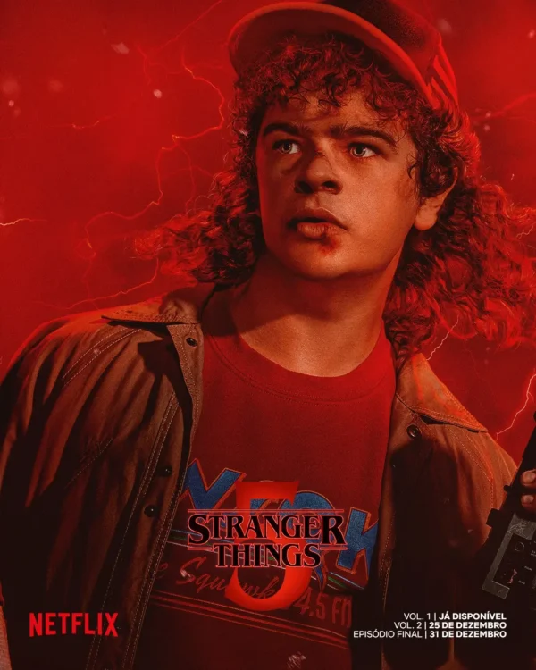 Stranger Things 5 Volume 2 | Pôsters dos personagens da série dos irmãos Duffer na Netflix