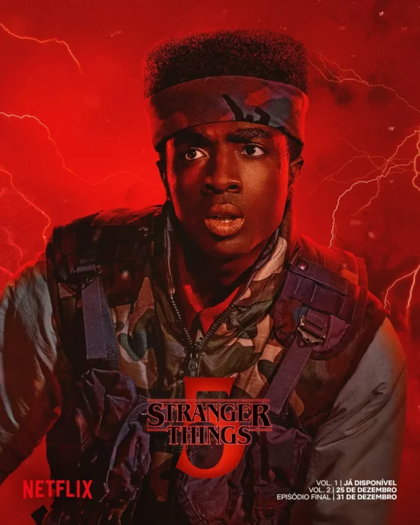 Stranger Things 5 Volume 2 | Pôsters dos personagens da série dos irmãos Duffer na Netflix