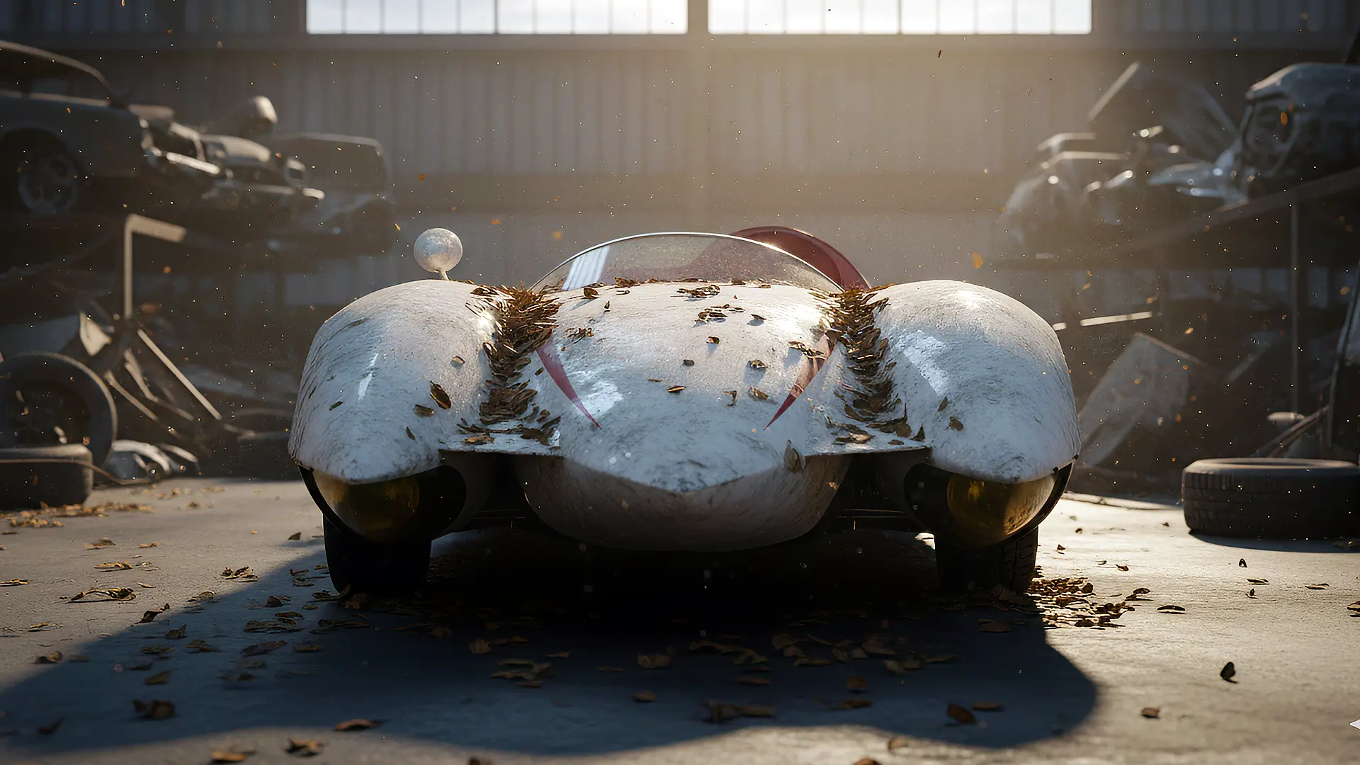 Trend Restauração de Carros com IA - Mach 5 Speed Racer