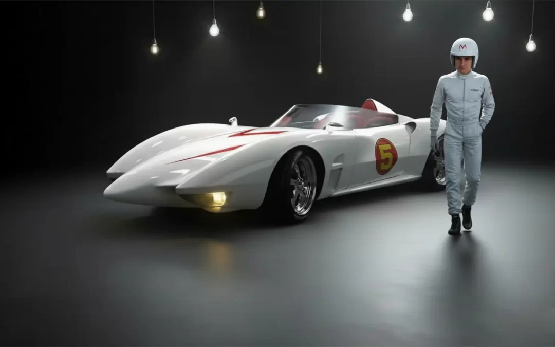 Mach 5 – Speed Racer – Trend Restauração de Carros com IA