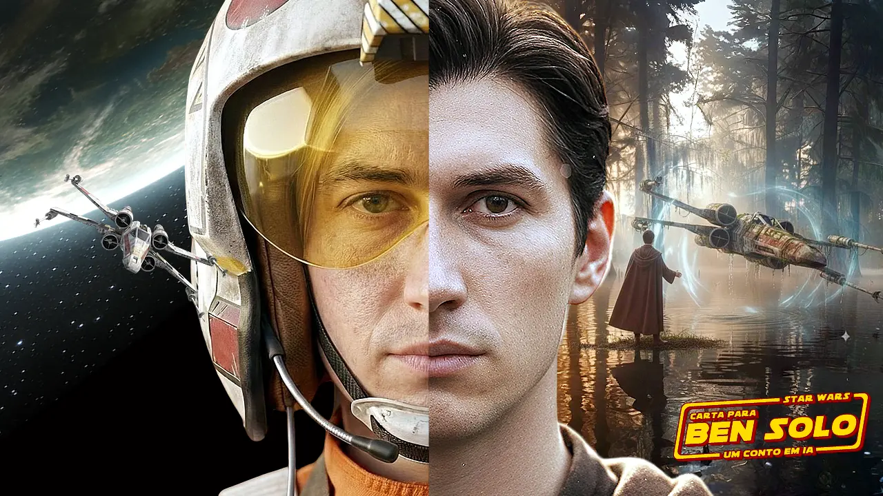Star Wars: Carta para BEN SOLO - Curta de IA inspirado nos personagens da saga