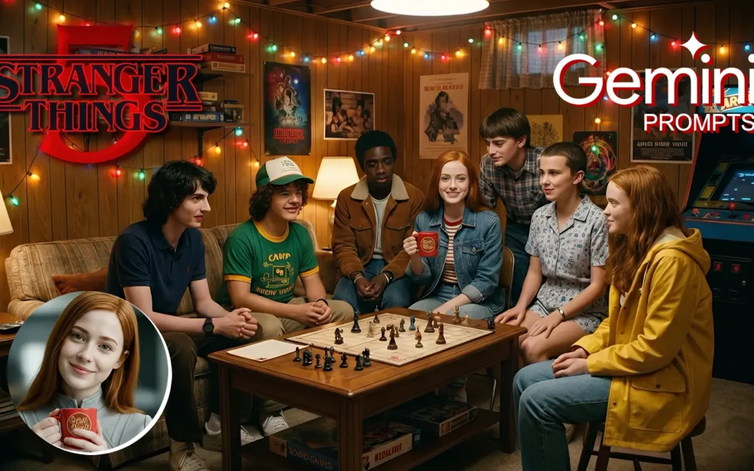 Stranger Things 5 | Prompts Gemini para gerar imagens com os personagens da série da Netflix