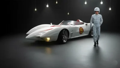 Mach 5 – Speed Racer – Trend Restauração de Carros com IA