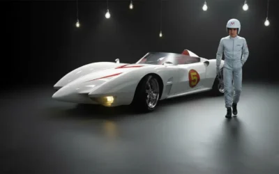 Mach 5 – Speed Racer – Trend Restauração de Carros com IA
