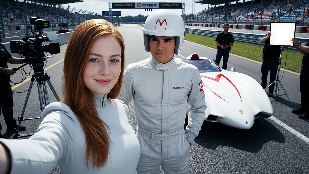 Selfie dos Bastidores com personagens famosos criado com Inteligência Artificial – Aprenda Fazer