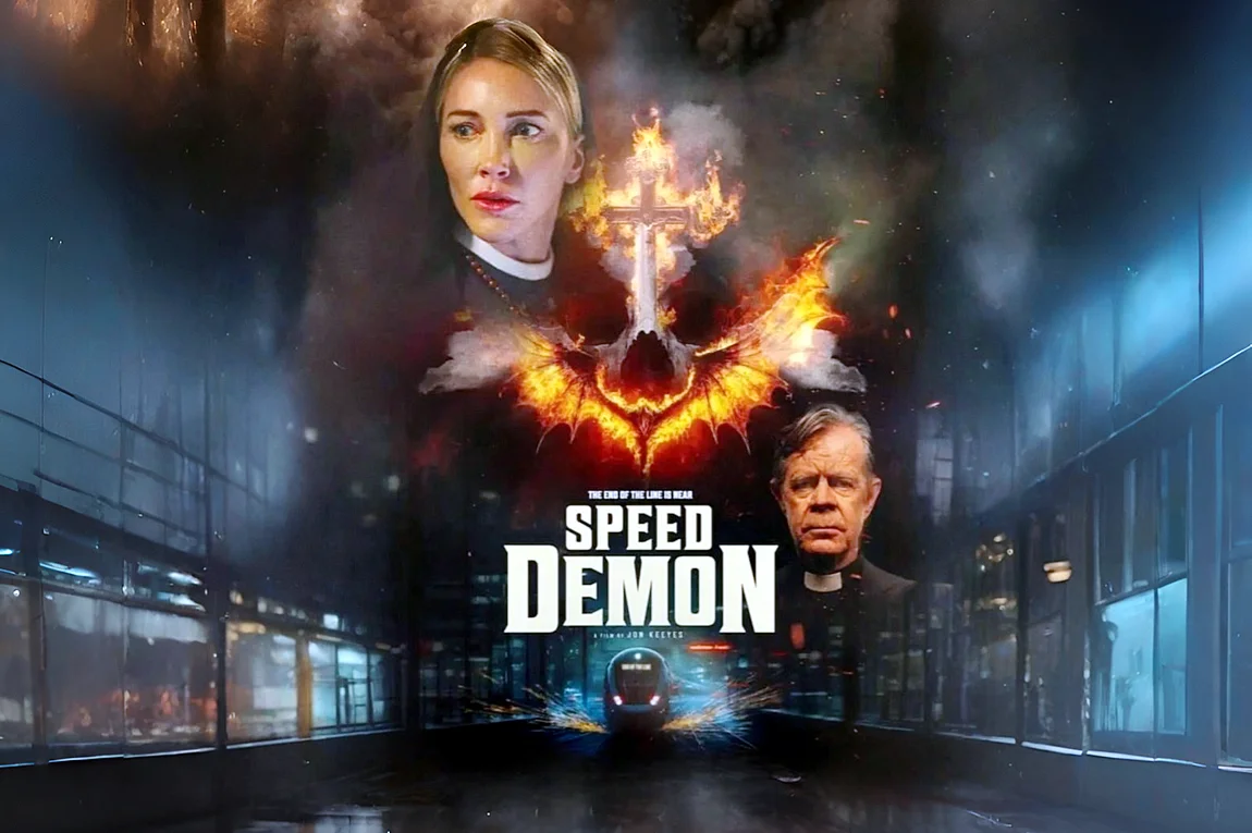 Speed Demon com William H. Macy em um exorcismo em um trem desgovernado