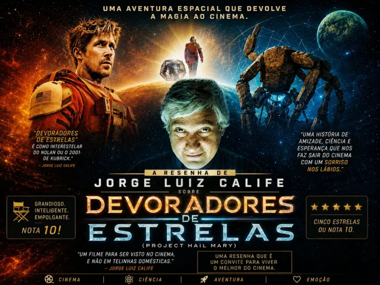 Devoradores de Estrelas | Jorge Luiz Calife analisa a ficção científica estrelada por Ryan Gosling