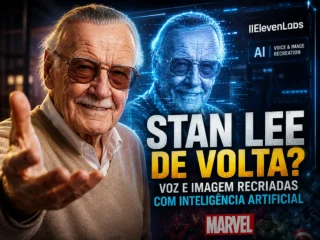 Stan Lee ganha voz e imagem recriadas por IA em parceria com a ElevenLabs