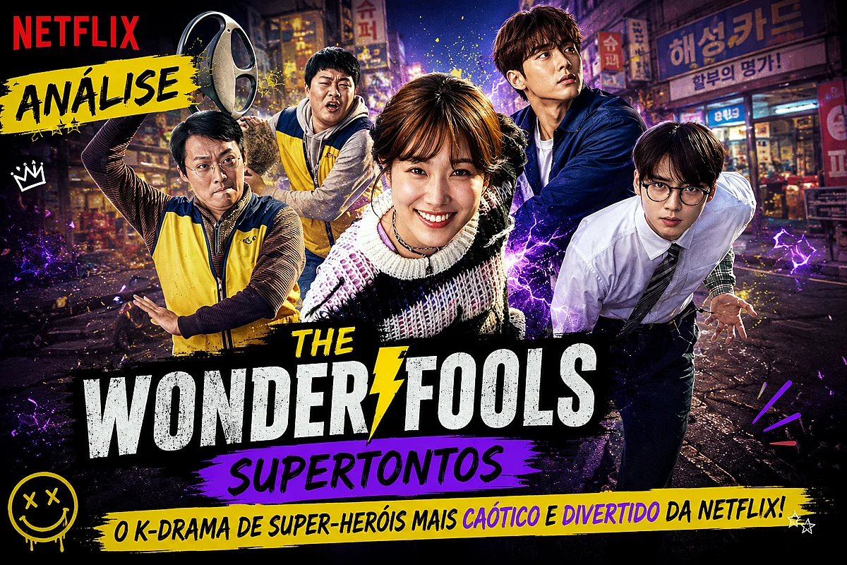 The WONDERfools (SUPERTontos): Review da série K-drama da Netflix que mistura humor, caos e super-heróis