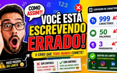 Contador de Caracteres e Palavras